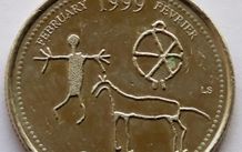 February 1999 Canada Quarter Dollar UNC collector commemorative