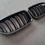 BMW 5 Series F10 F11 Kidney Grilles With M5 Badge Brand New Image 4