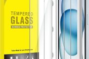 Screen Protector for iPhone 15 Plus 6.7-Inch, Tempered Glass Film with Easy Installation Tool, Case-Friendly, HD Clear, 3-Pack