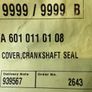 Crankshaft Cover/Seal (Mercedes Engine OM601) Image 3