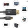 Mini DisplayPort to DisplayPort Cable 5 meters .  DisplayPort connector, Mini DisplayPort/Thunderbolt 1 & 2    other cables available not same brand Mini DisplayPort to HDM Image 3