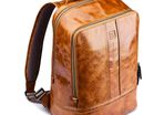 MacBook Leather Backpack