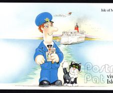 1994 Isle of Man Postman Pat Visits The Isle of Man Commemorative Stamp Presentation Pack