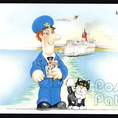 1994 Isle of Man Postman Pat Visits The Isle of Man Commemorative Stamp Presentation Pack