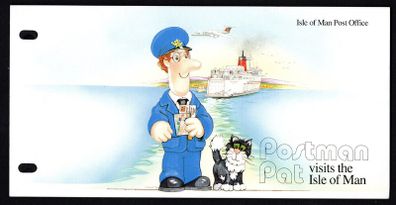 1994 Isle of Man Postman Pat Visits The Isle of Man Commemorative Stamp Presentation Pack