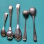 silver plated spoons Image 2