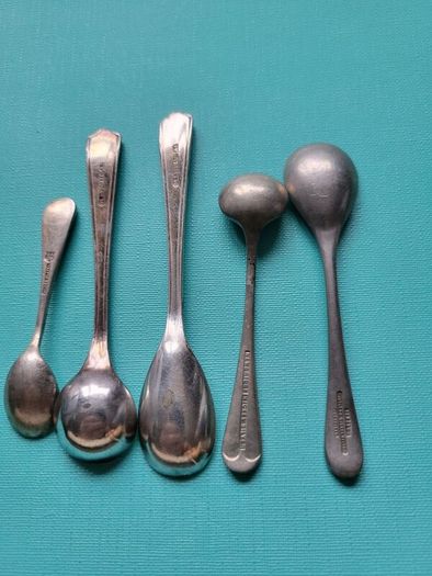 silver plated spoons