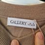 BNWT - GALLERY camel merino blend cardigan UK 10 Image 6