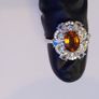 Citrine 0.7 ct Ring 925 Silver New Image 6