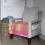 Set of Two Light Grey Velvet Silver Studded Armchair 495 each Image 3