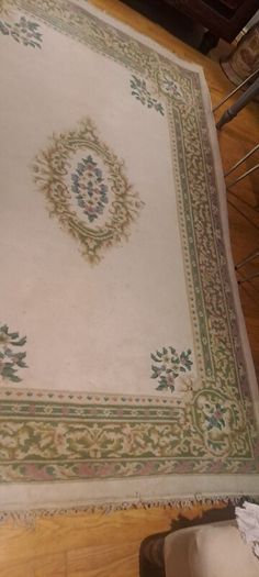 Antique Indian Large Wool Rug