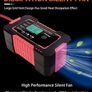 Car Battery Charger Digital LCD Display Full Automatic 12v Car Battery Charger Power Puls Repair Chargers Wet Dry Lead Acid Image 5