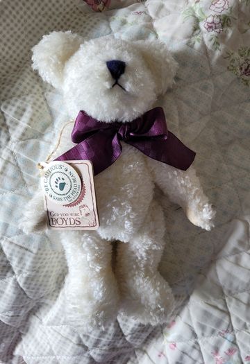 Small collectible "Boyds" teddy bear