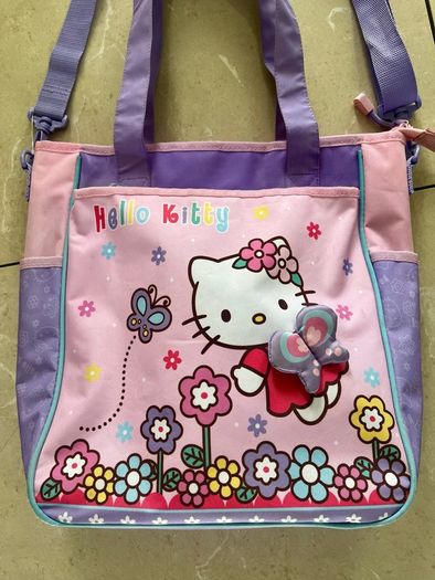 Sanrio Hello Kitty Pink & Purple Tote Bag