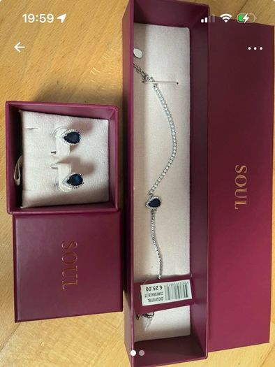 womens bracelet and earrings