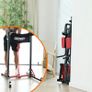 Power Tower Pull Up Bar Station&Assistance Machine,Multi-Function Adjustable Height Foldable Dip Station for Home Gym Workout, Heavy Duty Strength Training Fitness Equipment 360/400/600LBS Image 8