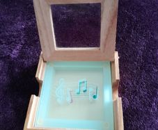Box Set - Musical Notes -  Glass Coasters