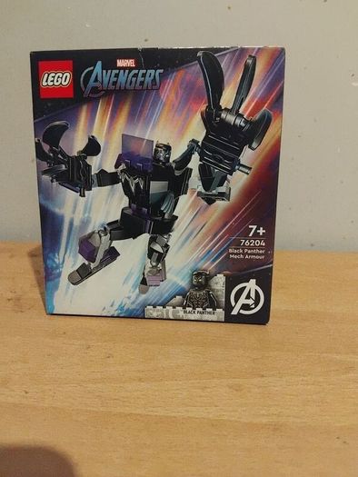 76204 Black Panther Mech Armor lego