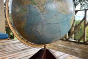 1960s  world globe