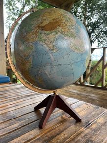 1960s  world globe