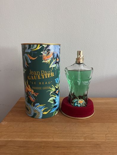 Jean Paul Gaultier Le Beau Paradise Garden EDP 125ml- Barely used, with original metal tin.