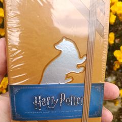 Harry Potter 2018 Hufflepuff Ruled Journal Pocket Size Notebook Ochre J. K. Rowling