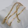 Vintage Gold Watch pendent Chain Image 3