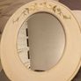 handpainted oval  mirror Image 3