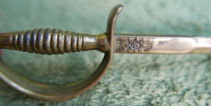 Vintage/Antique Brass Sword Paper Knife, Letter Opener