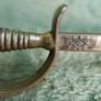 Vintage/Antique Brass Sword Paper Knife, Letter Opener Image 4