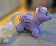 Baby Yoyo Newborn Ponies MLP G1 My Little Pony