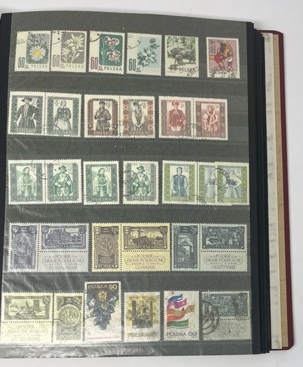 Collection: Poland Stamps mainly used however some mint noted along with some miniature sheets on 38 pages