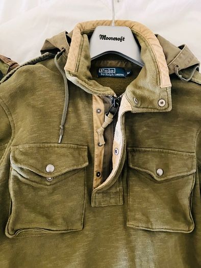 Polo Ralph Lauren Vintage Army Jumper hoodie