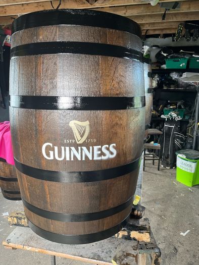whiskey barrels