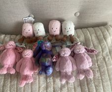 New JELLYCAT Selection of Bag Charms Please Read Description