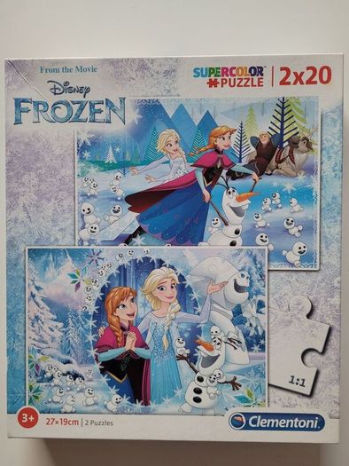 Disney Frozen 2x20 Jigsaw Puzzles 3+