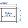 KALLAX Shelving unit, white, 77x41 cm Image 3