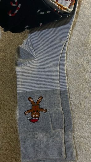 Men's Christmas / Holiday Socks 3-Pack LIVERGY - Size 43-46 / UK 9-11.5