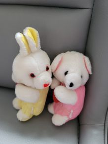 Rabbit and Bear Soft Toys Teddy Bear Plush Toys Teddies Soft Toys Comforter Bunny