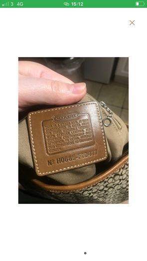real vintage coach bag