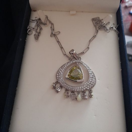 Sterling Silver Necklace and Earrings set