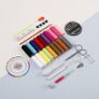 Sewing Kit, Small Sewing Kit 113 Piece Sewing Accessories with Zipper Case, for Home,Travel,Emergency,Adults and Beginners,with Mending,Scissors,Needles and Thread Kits Tape Measure etc Image 2