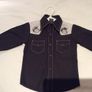 Amazing retro style rockability black and white shirt by celebrity favourite designer brand Knuckleheads 2 - 3 Image 3