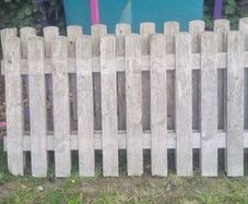 picket fencing