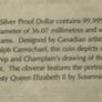 2004 Canada  .999 Silver Proof 400th Anniversary French Settlement 1 Dollar coin (25 gram) Image 6