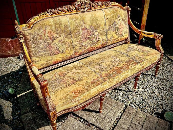 Stunning Antique French Louis XVI Chair