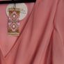 Maternity Pleated Wrap Skater Dress, Blush, Brand New, Bohoo Image 5