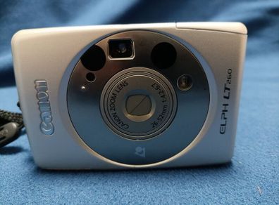 Canon Elph LT 260 APS Film Camera Point & Shoot 26-52mm Silver