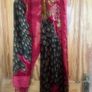 Silk Peacock Shawl/Scarf Image 2