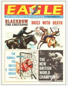 EAGLE Comic - Vol 19 11 - 16th Mar 1968-Featuring Dan Dare - Vintage UK Comic- Hulton Press
